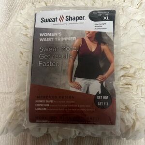 Sweat Shape shapewear waist‎ trimmer brand new unopened size xl in black